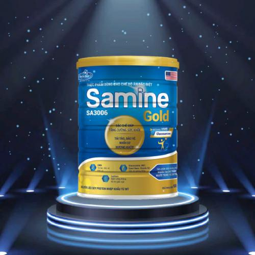 Sữa Bột Samine Gold SA 3006 Lon 900gr (Người Trưởng Thành)