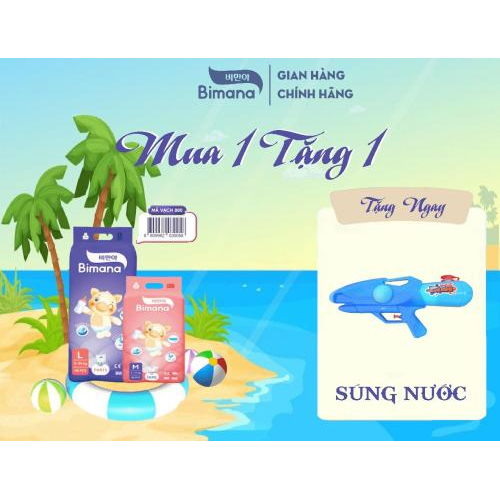 Tã bỉm quần Bimana Hàn Quốc size L