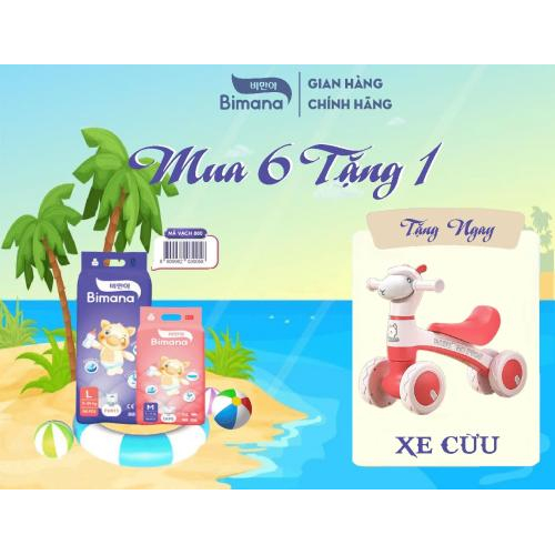 Tã dán Bimana Hàn Quốc size NB (